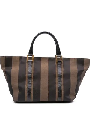 Fendi Bolsa de mano Pequin de lona del siglo XX