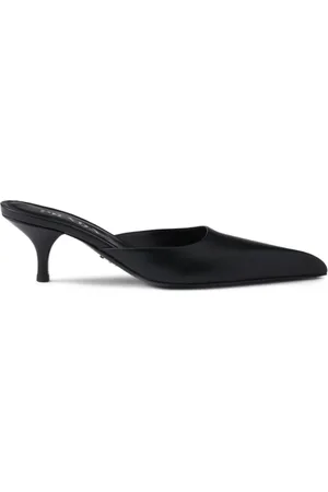 Prada Mules con tacón