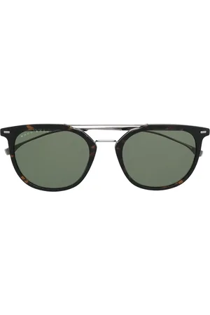 HUGO BOSS Lentes de sol con armazón redonda