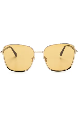 Tom Ford Lentes de sol con armazón cuadrada