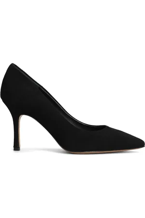 The Seller Pumps in black suede