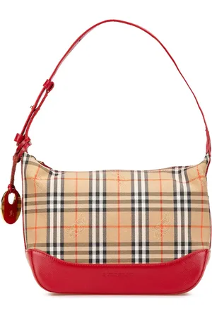 Burberry Bolsa de hombro Haymarket Check Canvas 2000-2017