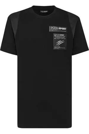 Philipp Plein Playera con logo estampado
