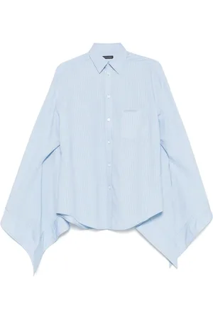 Balenciaga Camisa con nudo en los puños