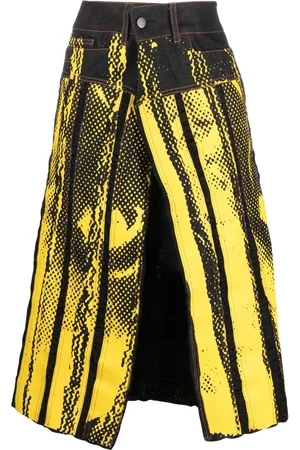 Feben Falda corta con estampado gráfico