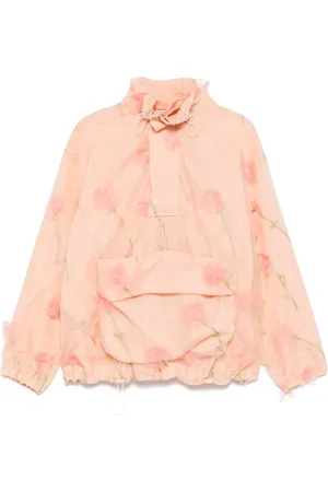 Simone Rocha Chamarra cargo con solapa