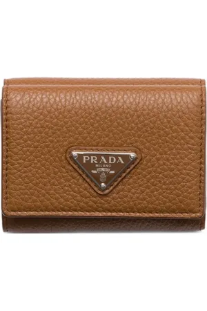 Prada Cartera texturizada de piel