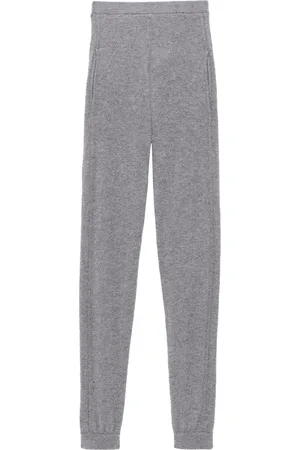 Saint Laurent Leggins de cachemira con tiro alto