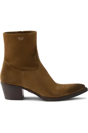Prada Botas de gamuza