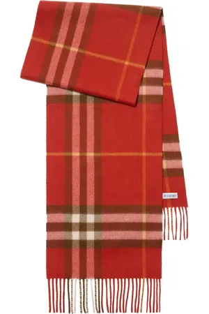 Burberry Bufanda de cachemira con motivo de cuadros