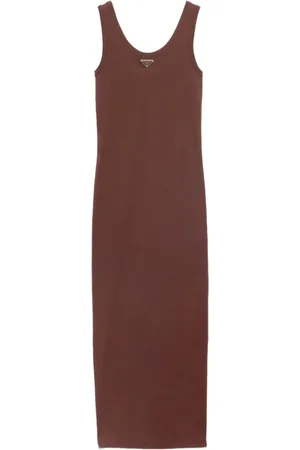 Prada Vestido midi de tejido jersey