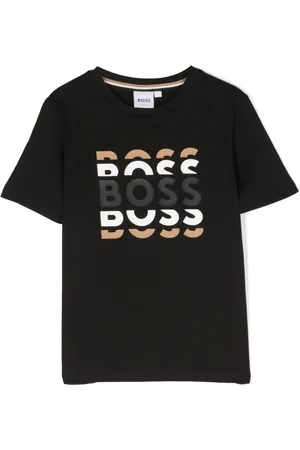 HUGO BOSS Playera con logo estampado