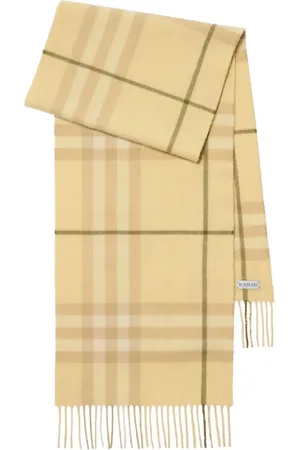 Burberry Bufanda de cachemira con motivo de cuadros