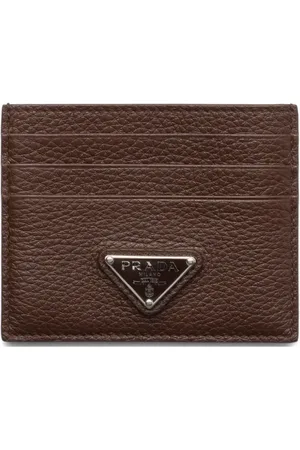 Prada Tarjetero de piel