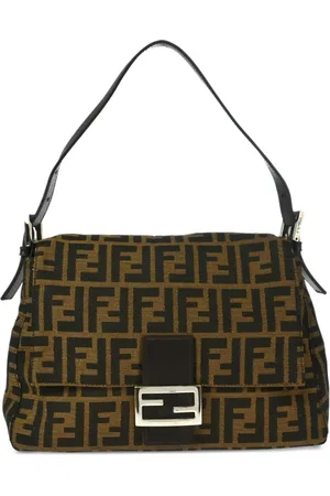 Fendi Bolsa de mano Zucca Mamma Baguette 1990-2000