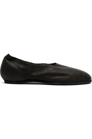 GUIDI Flats con suela plana