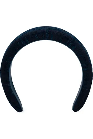 Salvatore Ferragamo Diadema de terciopelo texturizada
