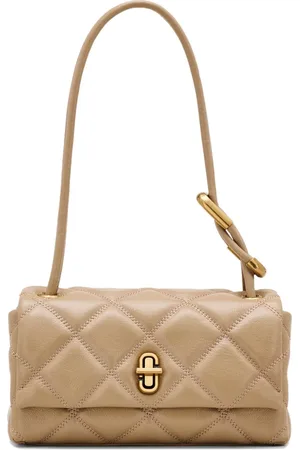 Marc Jacobs Bolsa de hombro The Quilted Leather Mini Dual