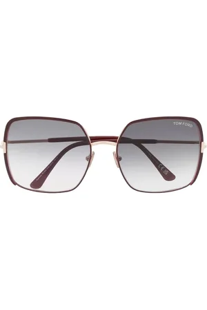 Tom Ford Lentes de sol con armazón cuadrada