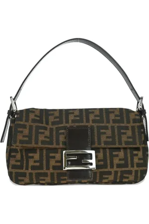 Fendi Bolsa de mano Zucca Baguette 1990-2000