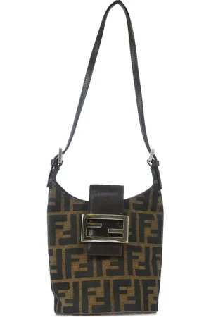 Fendi Bolsa de hombro Zucca 1990-2000