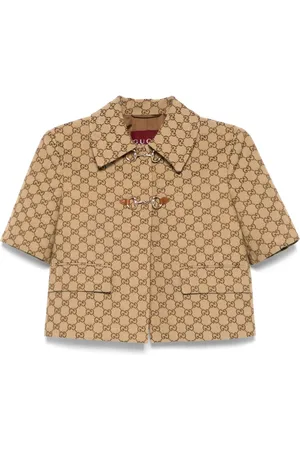 Gucci Chamarra GG Supreme con detalle Horsebit