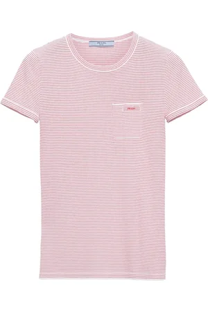 Prada Playera con motivo de rayas