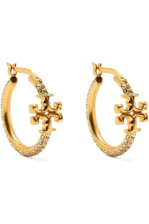 Tory Burch Arete con placa del logo