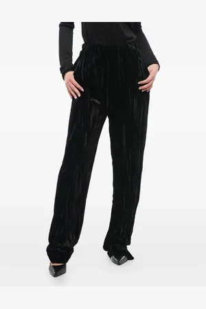 Balenciaga Pantalones acampanados de terciopelo