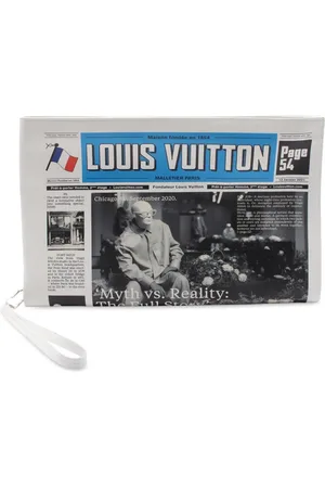 LOUIS VUITTON Bolsa de mano Leather Everyday LV Newspaper Pouch 2021