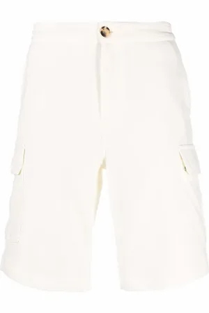 Brunello Cucinelli Shorts de vestir por la rodilla
