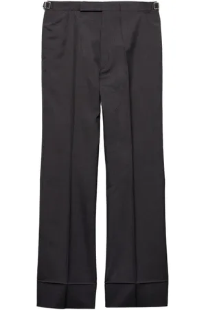 Prada Pantalones con dobladillo vuelto