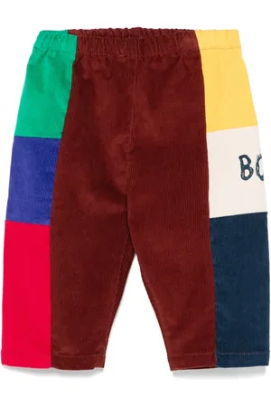 Bobo Choses Pantalones de pana con diseño color block