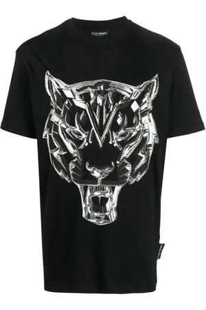 Philipp Plein Playera SS Chrome Tiger