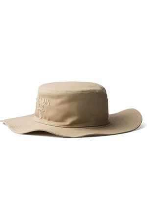 Prada Gorro de pescador con logo estampado