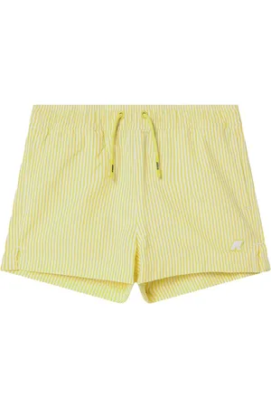 K-Way Shorts de playa con rayas estampadas