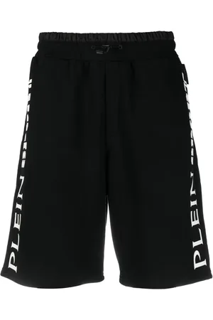 Philipp Plein Shorts deportivos con logo estampado