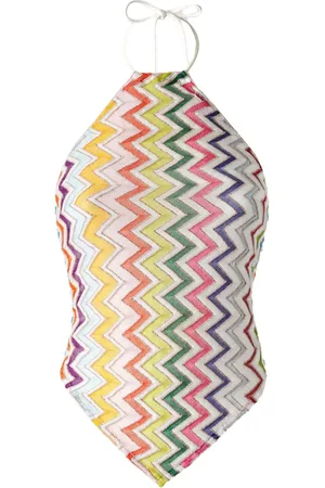 Missoni Top entretejido en zigzag