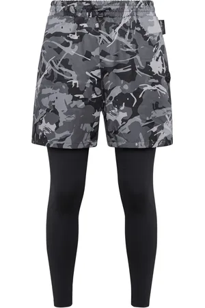 Philipp Plein Bermudas con estampado militar y cordones