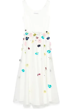 Viktor & Rolf Vestido largo con diseño acampanado