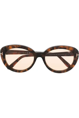 Tom Ford Lentes de sol con armazón redonda