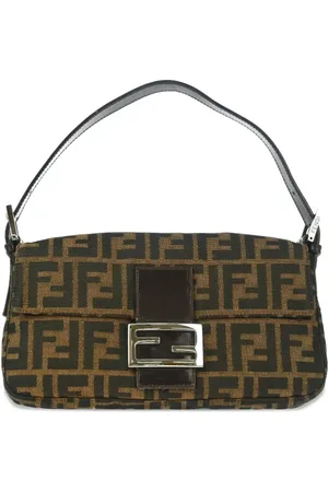 Fendi Bolsa de mano Zucca Baguette 1990-2000