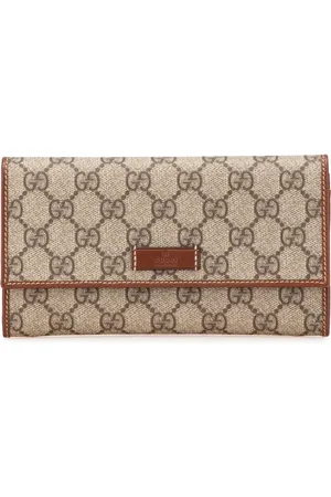 Gucci Cartera continental GG Supreme Blooms 2000-2015