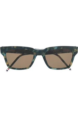 Thom Browne Lentes de sol de carey