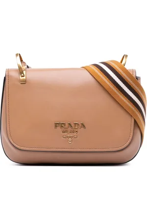 Prada Bolsa crossbody City Calf Pionniere Saddle Bag 2010-2024