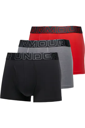 Under Armour Pack de tres bóxeres con logo en la pretina