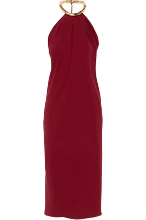 Gucci Vestido midi de crepé
