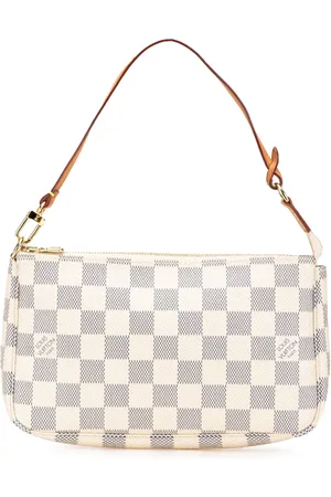 LOUIS VUITTON Bolsa de hombro Pochette Accessories en Damier Azur 2010