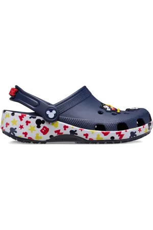 Crocs Zuecos con estampado gráfico en colaboración con Mickey Friends