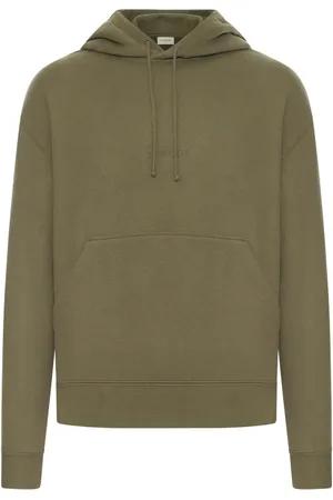 Saint Laurent Sudadera con bordado y capucha